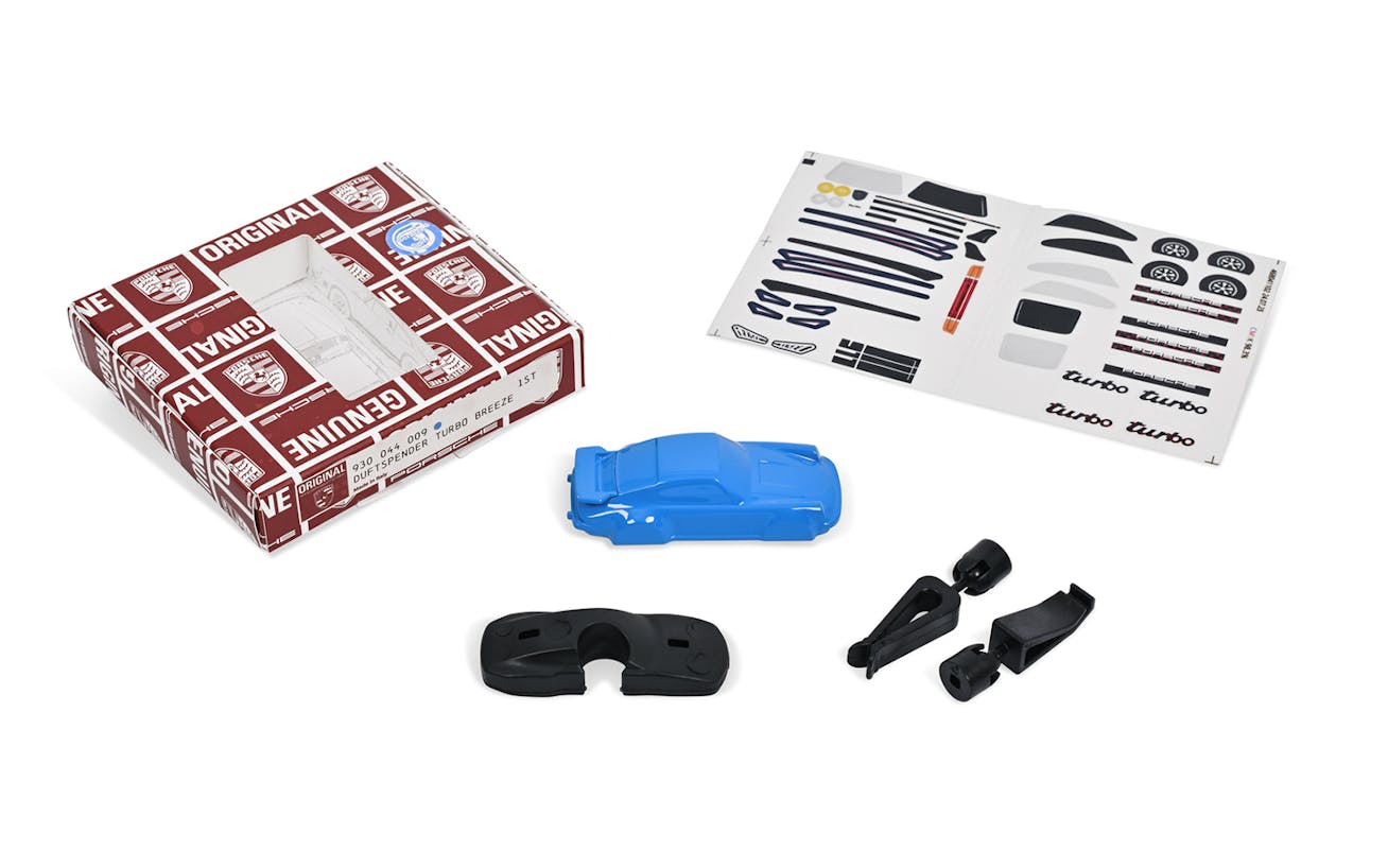 Porsche classic fragrance dispenser with sticker set 