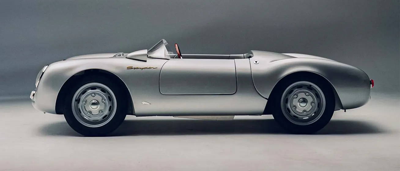 Porsche Hedley Studios 550 J in studio