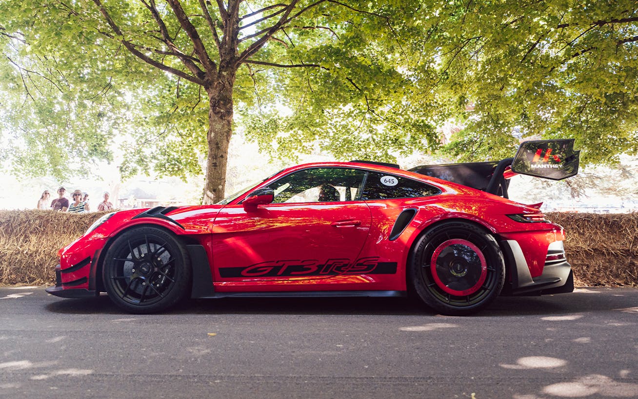 911 GT3 RS with Manthey Racing performance kit at Goodwood Festival of Speed