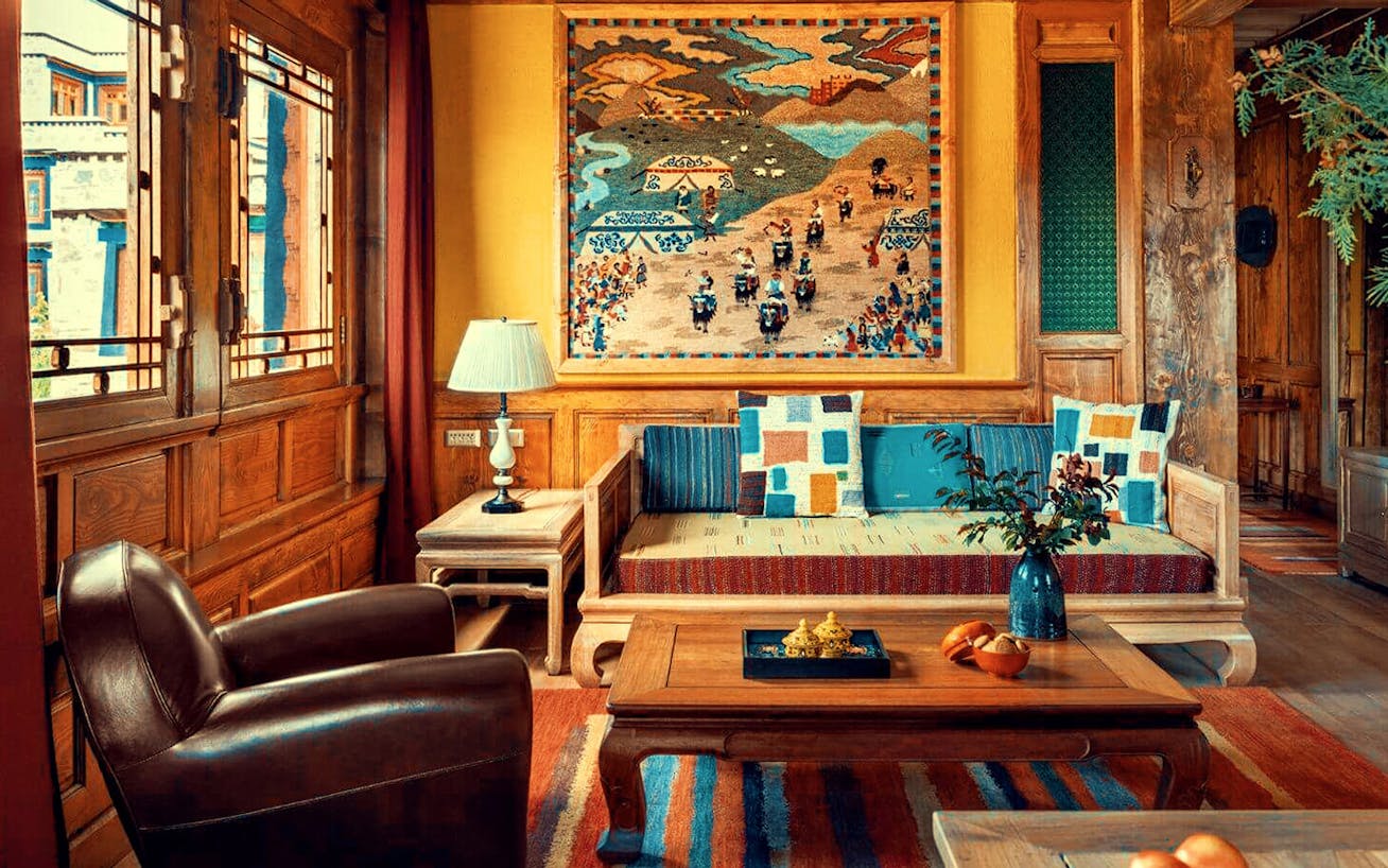 Hotel lobby in accomodation Porsche Track Experience Shangri-La