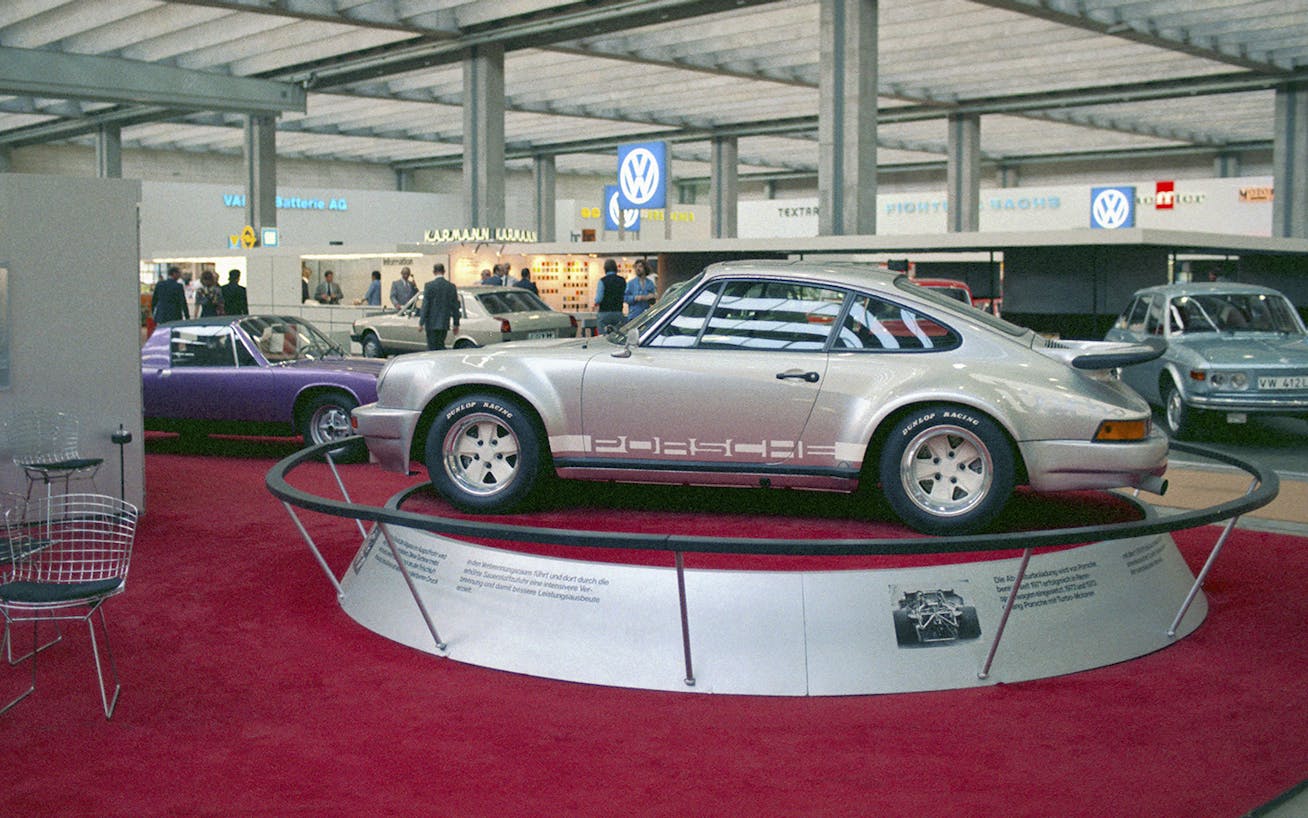 Porsche 911 Turbo prototype at 1973 Frankfurt Motor Show 