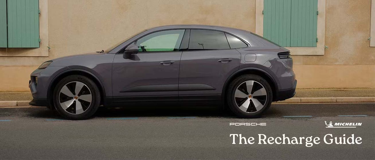 Porsche Macan Electric on a Recharge road trip