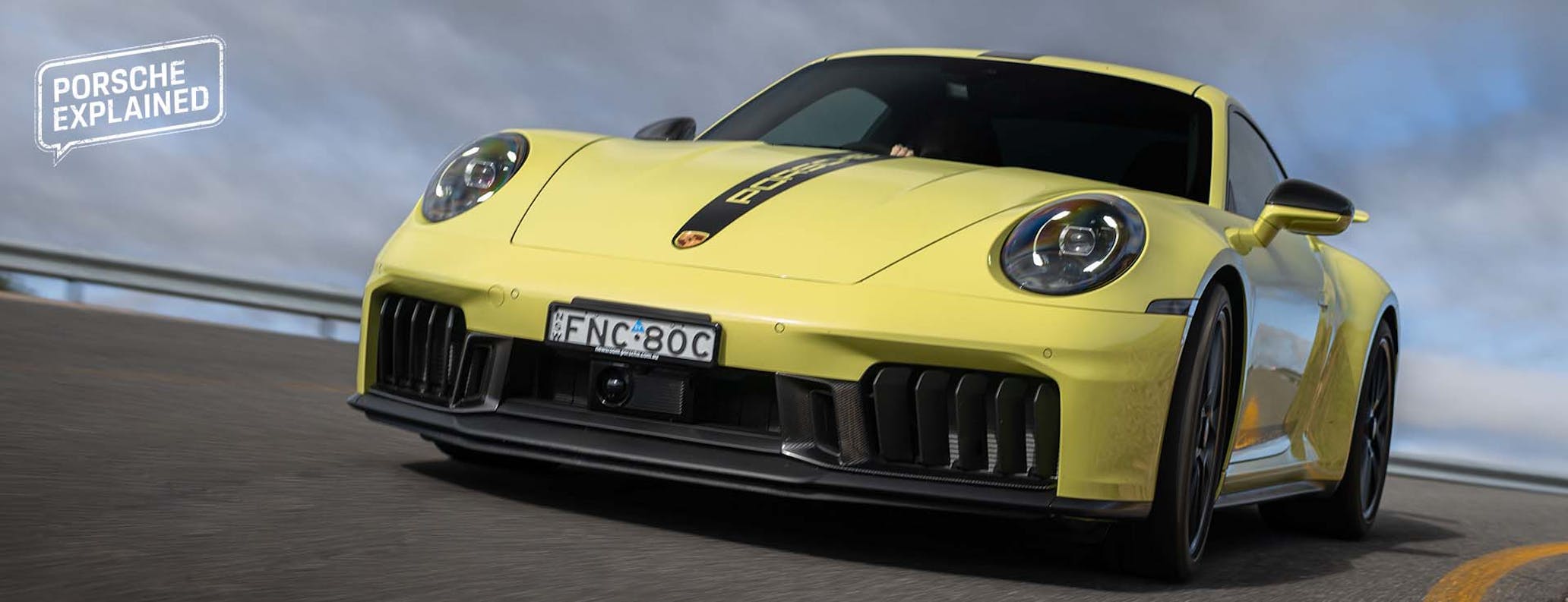Porsche 911 Carrera 4 GTS in Cartagena Yellow Metallic