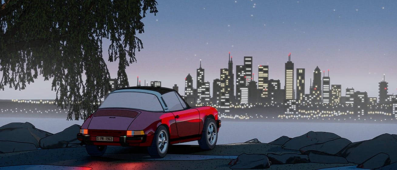 930 Turbo_Porsche Holiday poster_conversion desktop