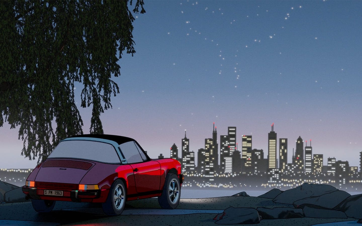 Whaletail in the stars in 2025 Porsche Holiday film