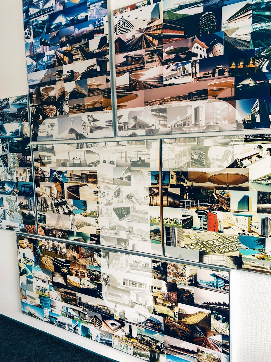 Wall at the Aachen offices of Tilke Engineers & Architects