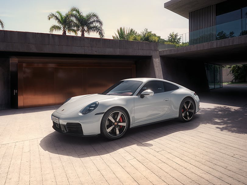 Porsche 911 Carrera S parked in the sun