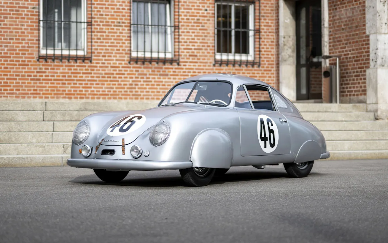 Porsche 356 SL Coupé that competed in first-ever appearance for Porsche at the 1951 24 Hours of Le Mans