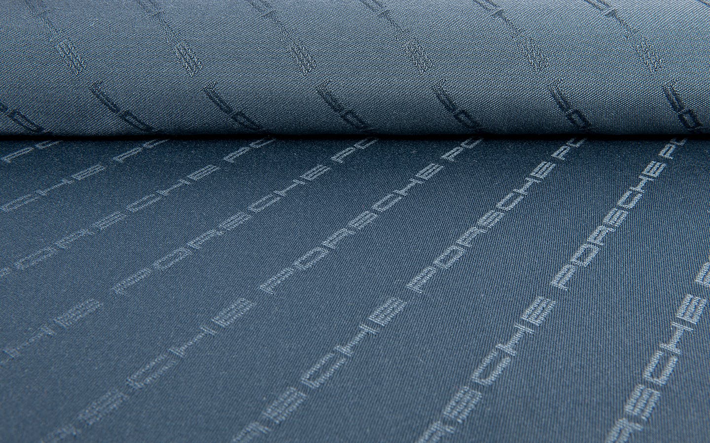 Historical Fabrics by Porsche_Porsche Script Fabric Night Blue_gallery 2.3
