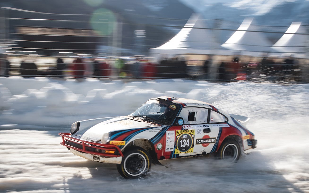 Porsche 911 Carrera RS 2.7 Safari, F.A.T. International Ice Race