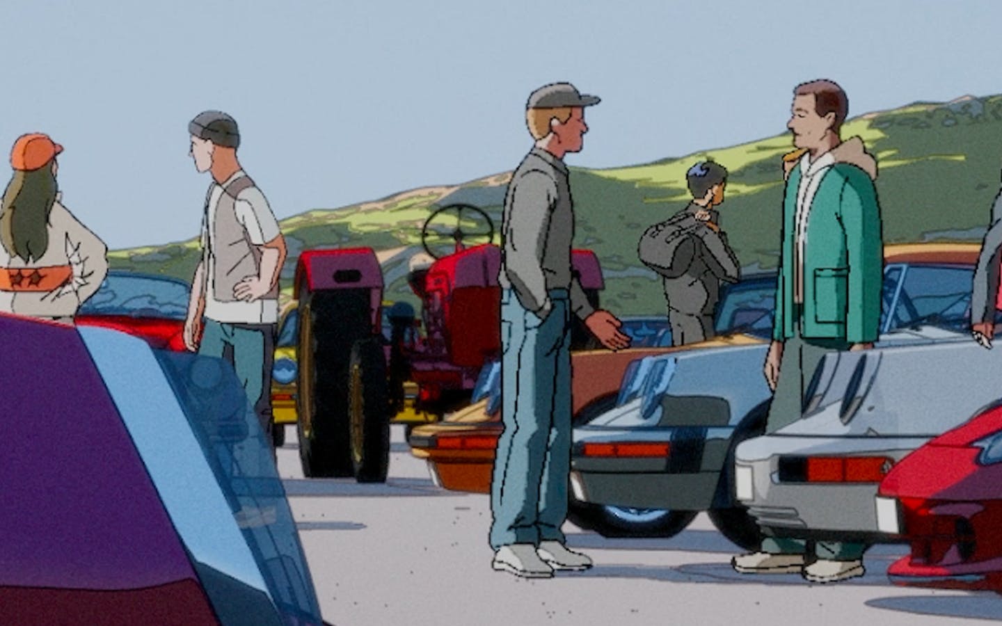 Porsche tractor in 2025 Porsche Holiday film