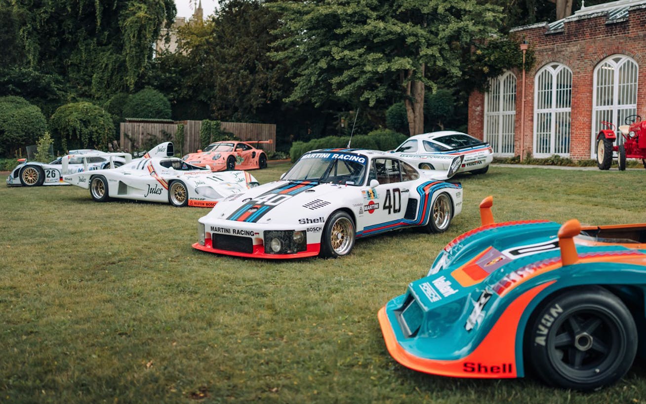 Porsche cars at Goodwood Festival of Speed