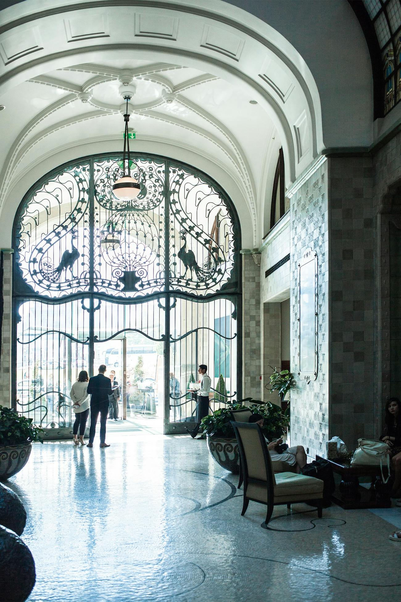 Hotel Gresham Palace: an art nouveau jewel