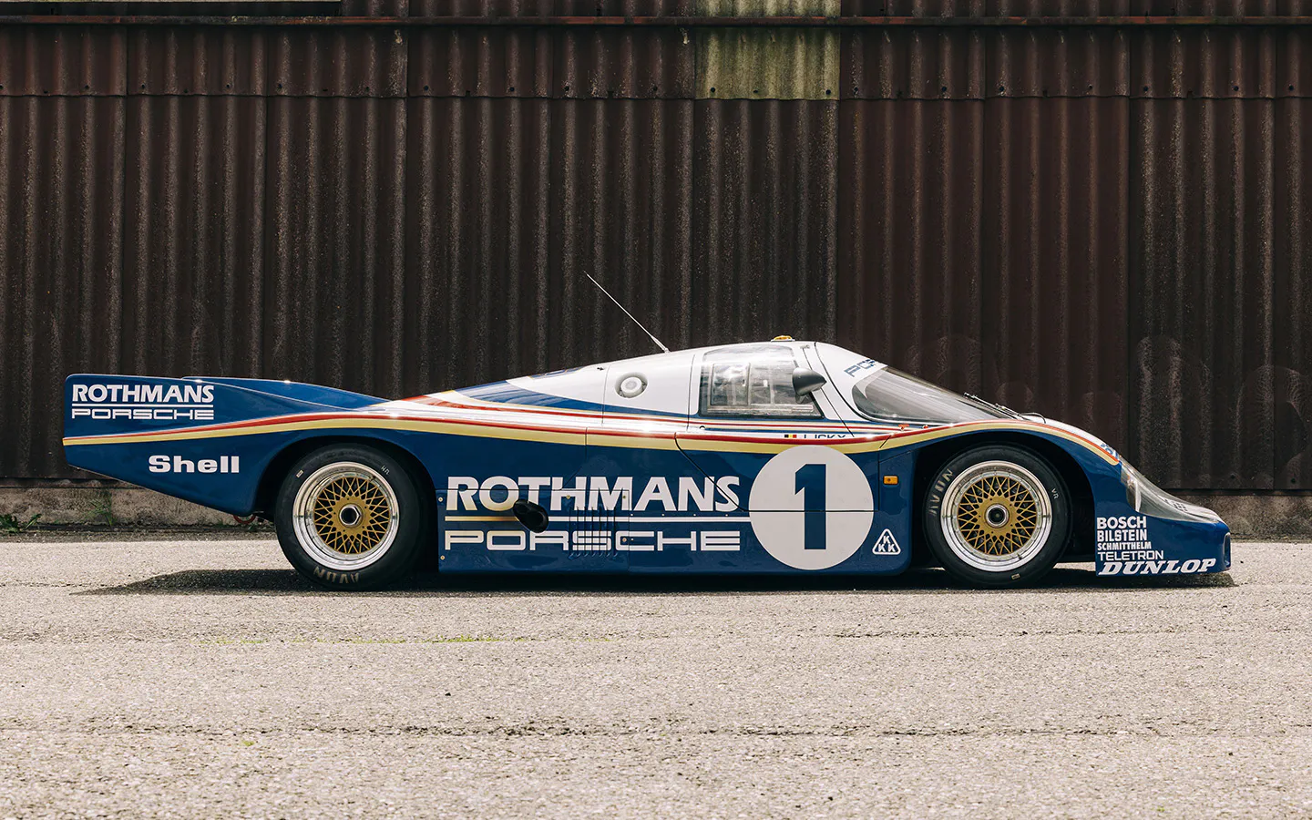 Porsche 956 24 Hours of Le Mans winning car 1982 Drivers Jacky Ickx and Derek Bell