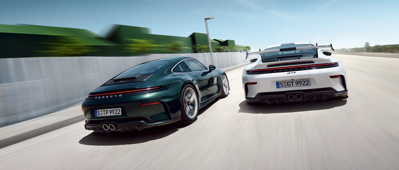 Porsche 911 GT3 and 911 GT3 with Touring package