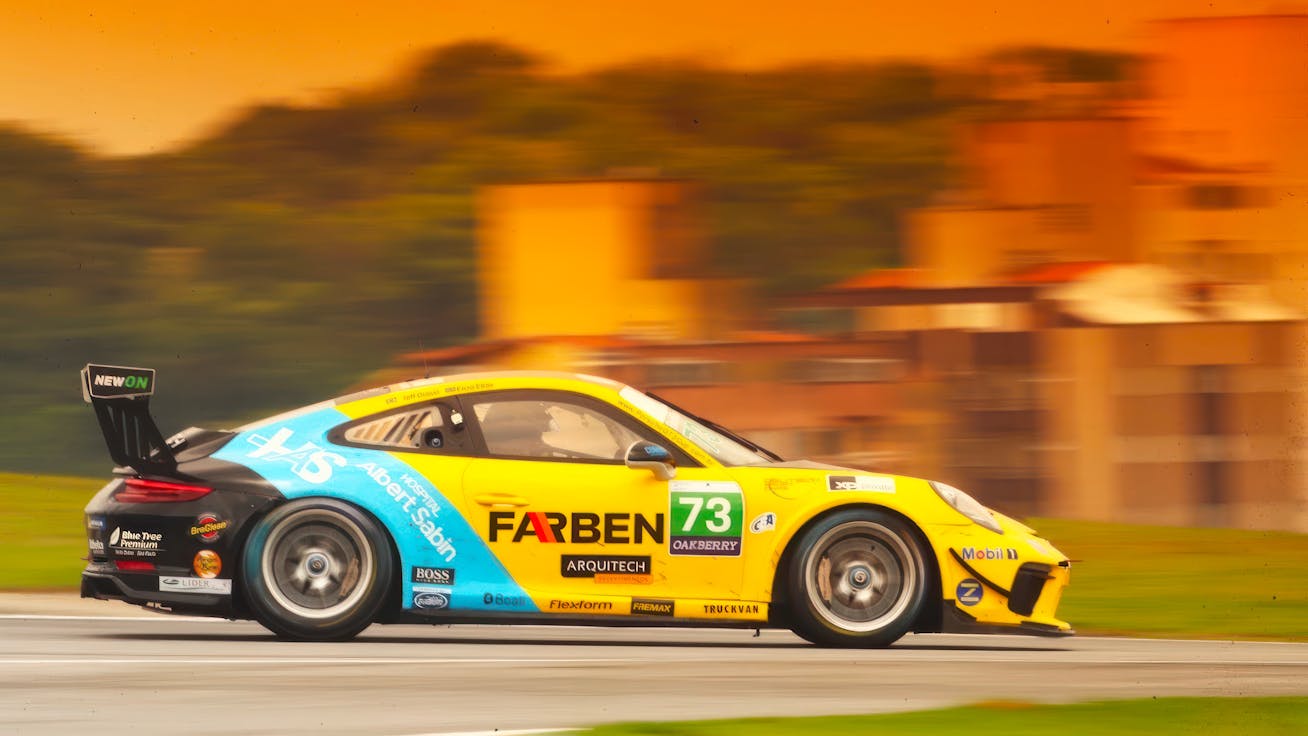 911 GT3 Cup racecar, driven by Esports champion Jeff Giassi, in 2021
