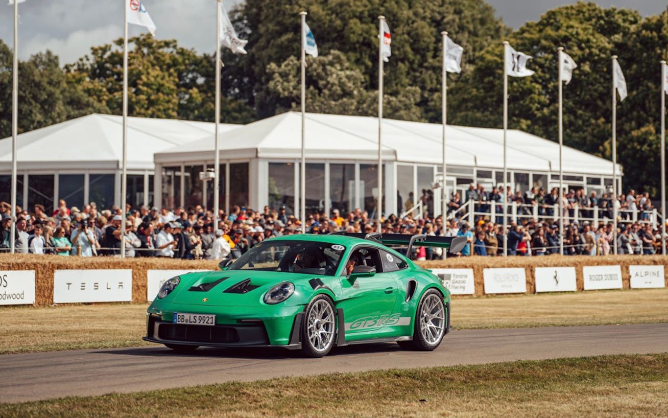 Porsche GT3 RS on Hillclimb at Goodwood Festival of Speed