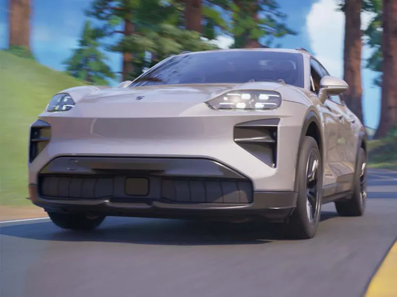 Porsche Cayenne Turbo Electric in Fortnite 