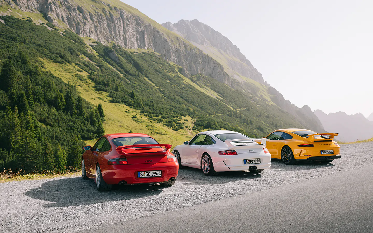 The history of the Porsche 911 GT3