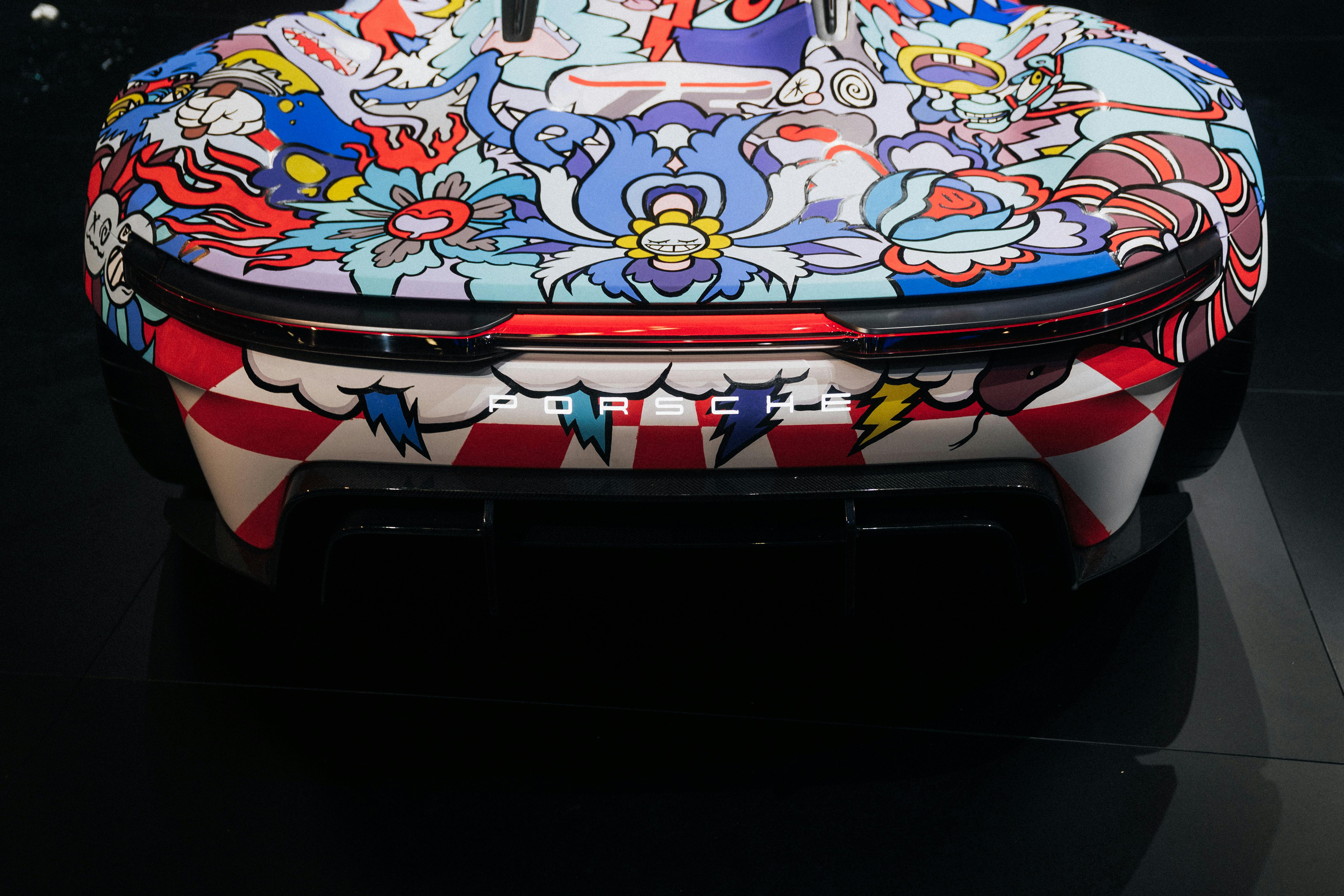 Meet Vexx and the hand-painted Porsche Vision GT