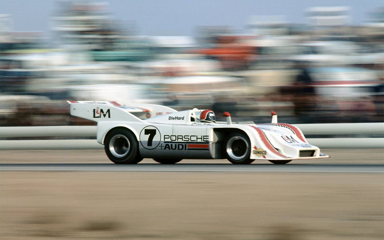 Porsche 917/10 Spyder on track in Riverside