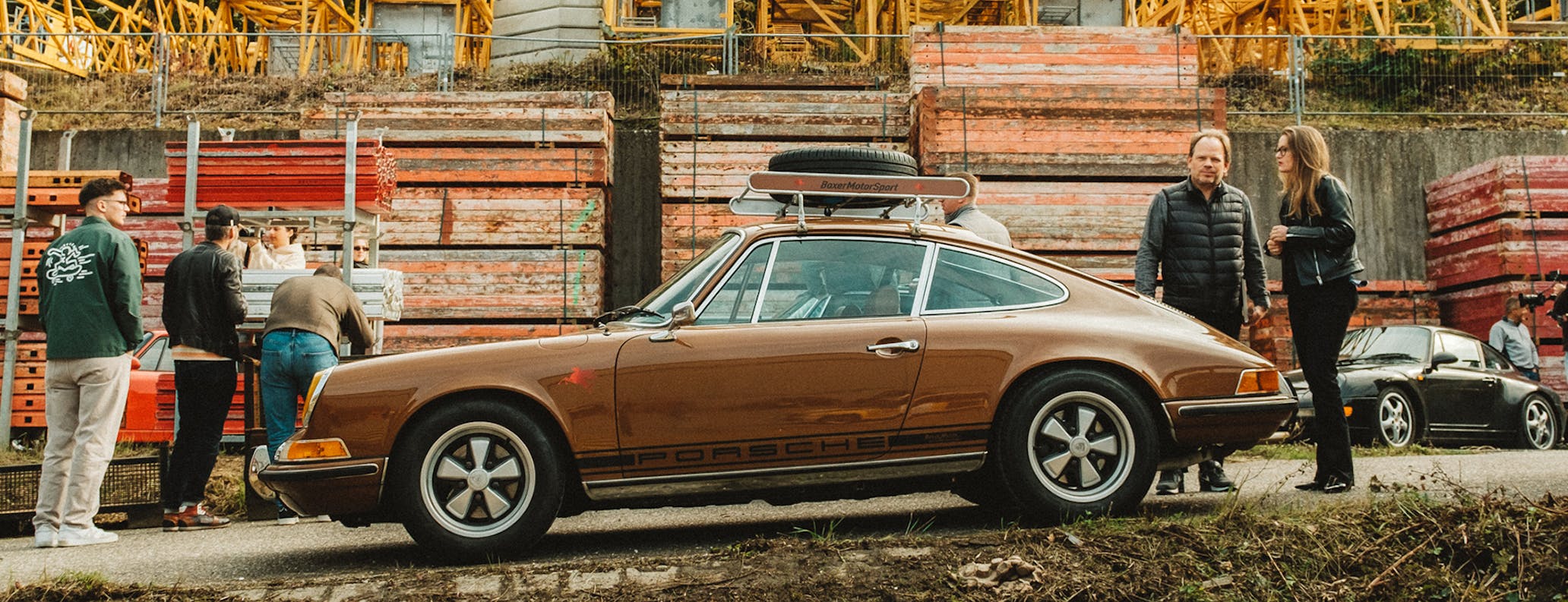 Classic Porsche 911 (G-Series) at Heizr independent car community event