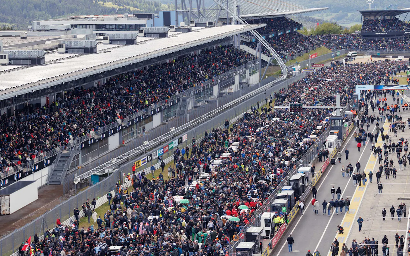 Crowd at Nürburgring 24 Hours in 2026