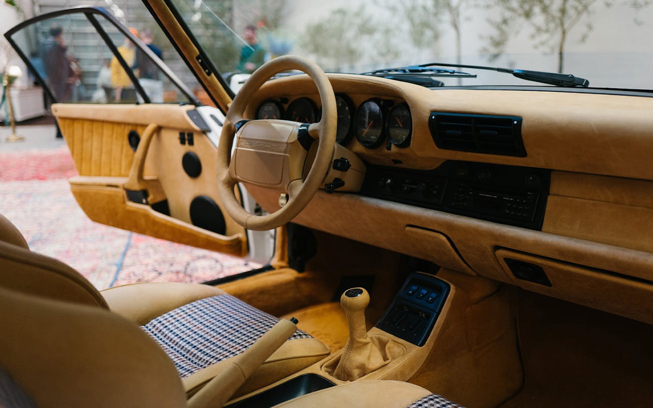 Porsche x Aimé Leon Dore 911 (type 964) interior