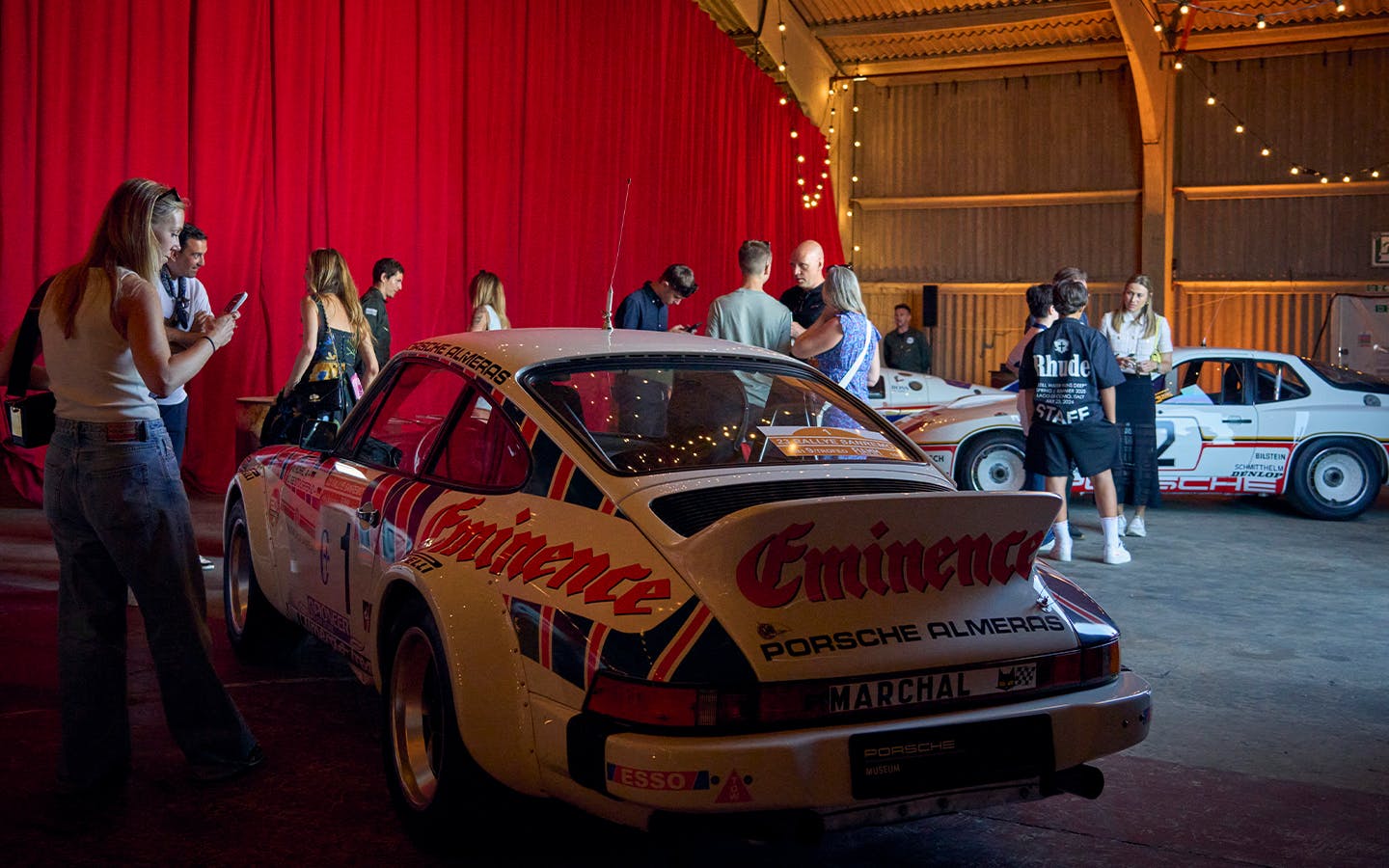 Porsche 911 SC Alméras Frères Eminence rally car at Goodwood Festival of Speed