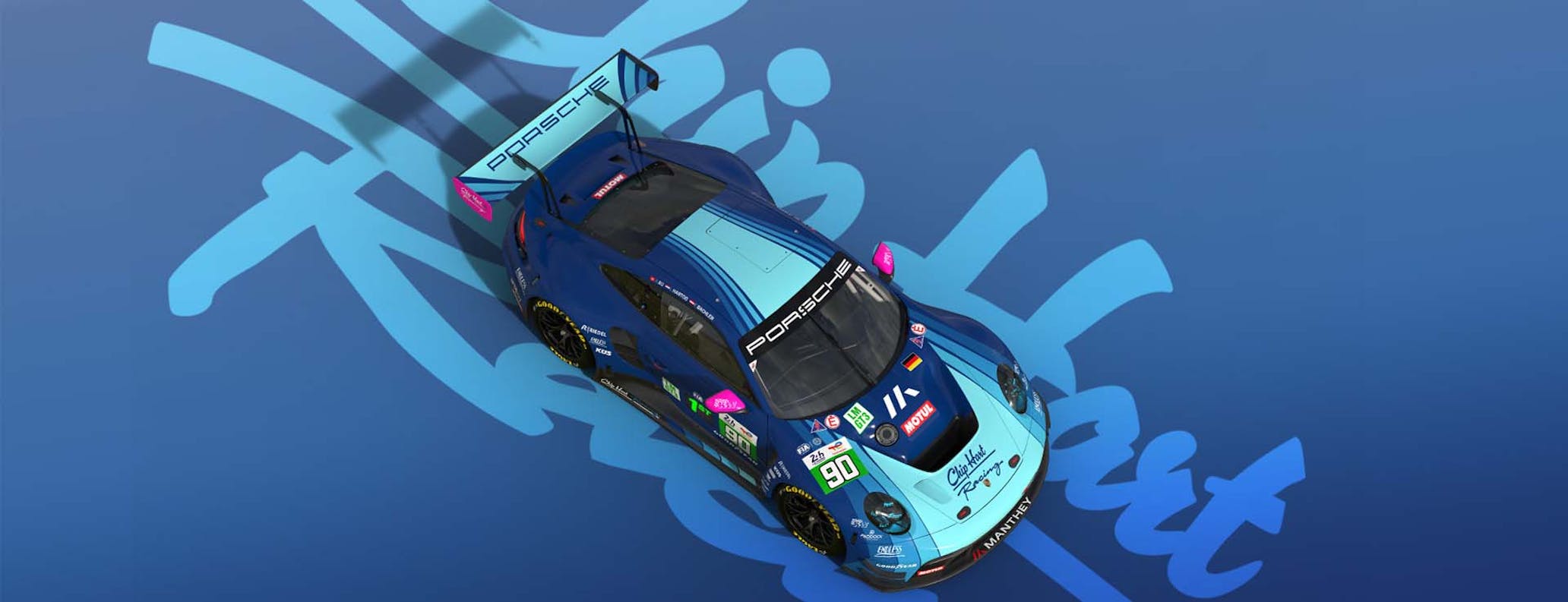 Porsche Chip Hart Racing 911 GT3 E