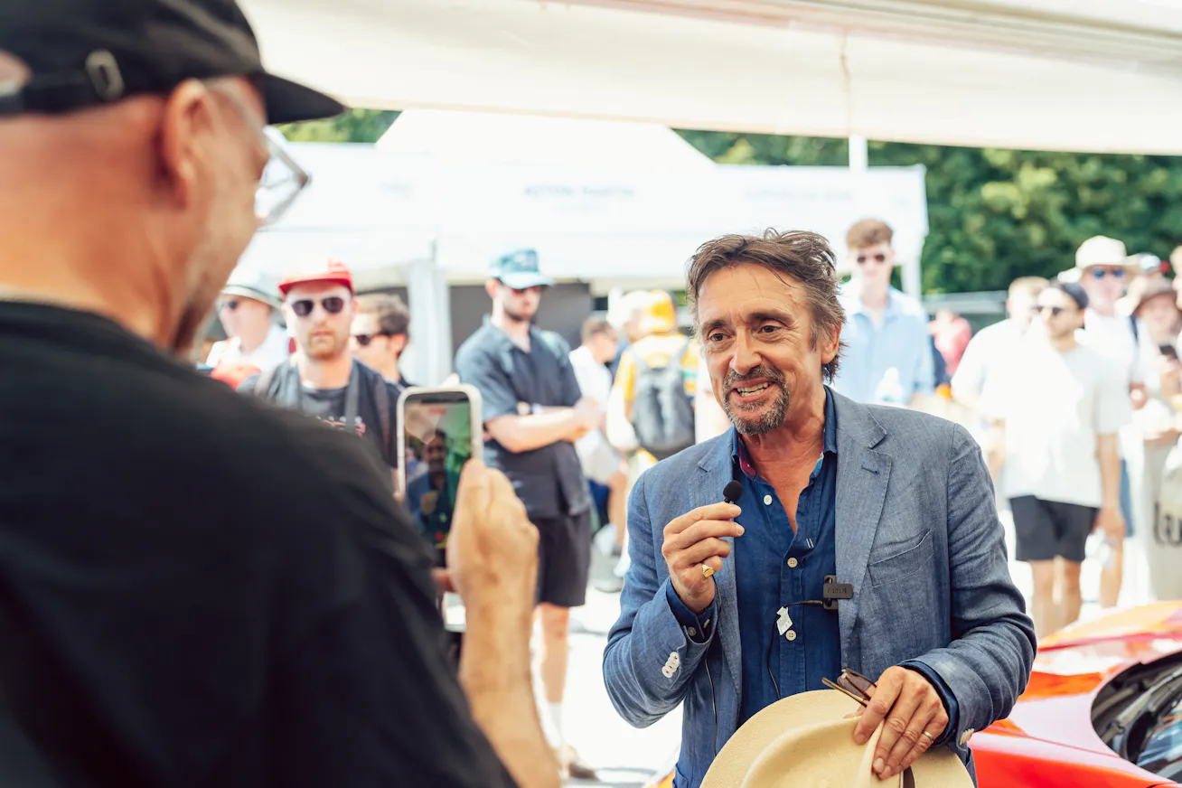 TV presenter Richard Hammond at the 2026 Goodwood Festival of Speed