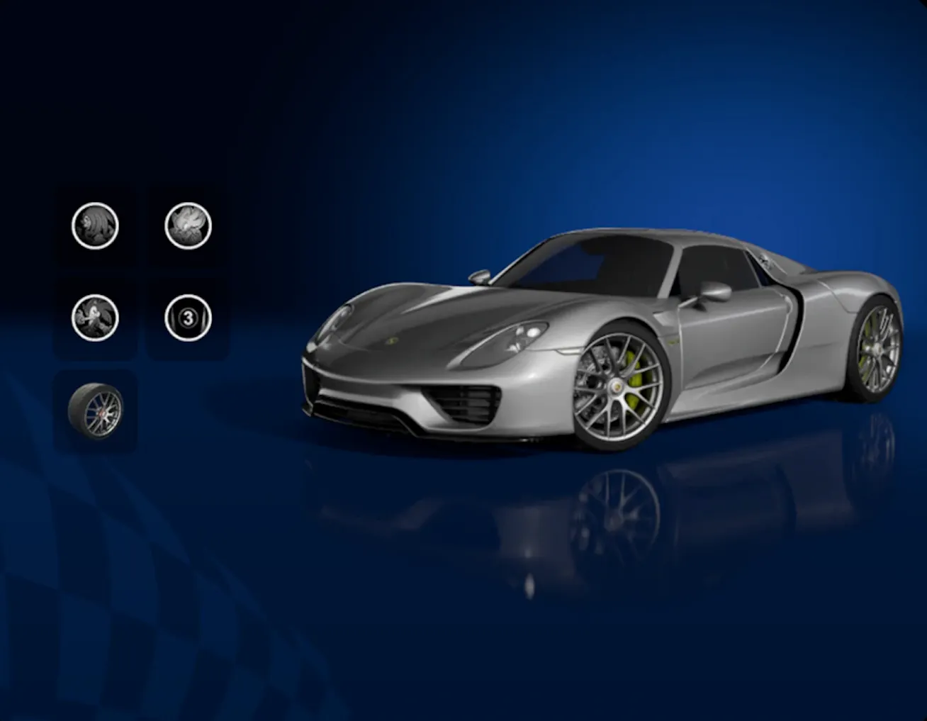 Porsche 918 Spyder in Fortnite