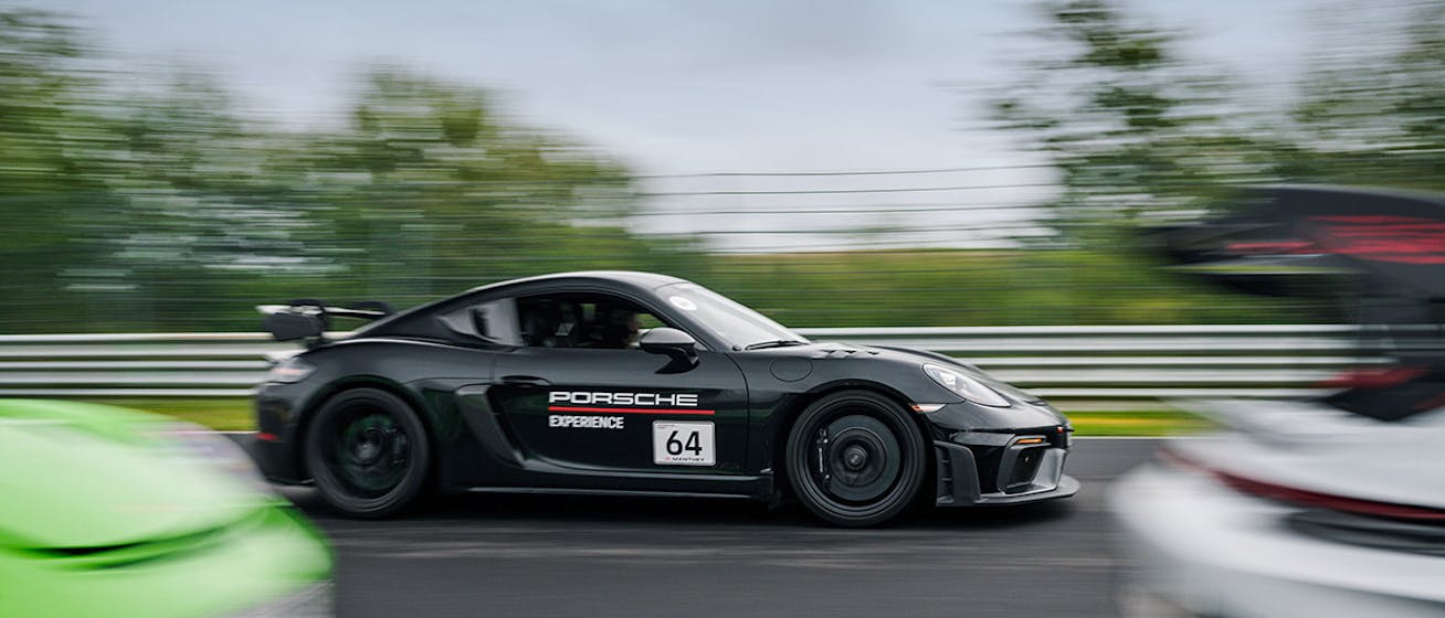 Black Porsche 911 GT3 at the Porsche Track Experience Nürburgring
