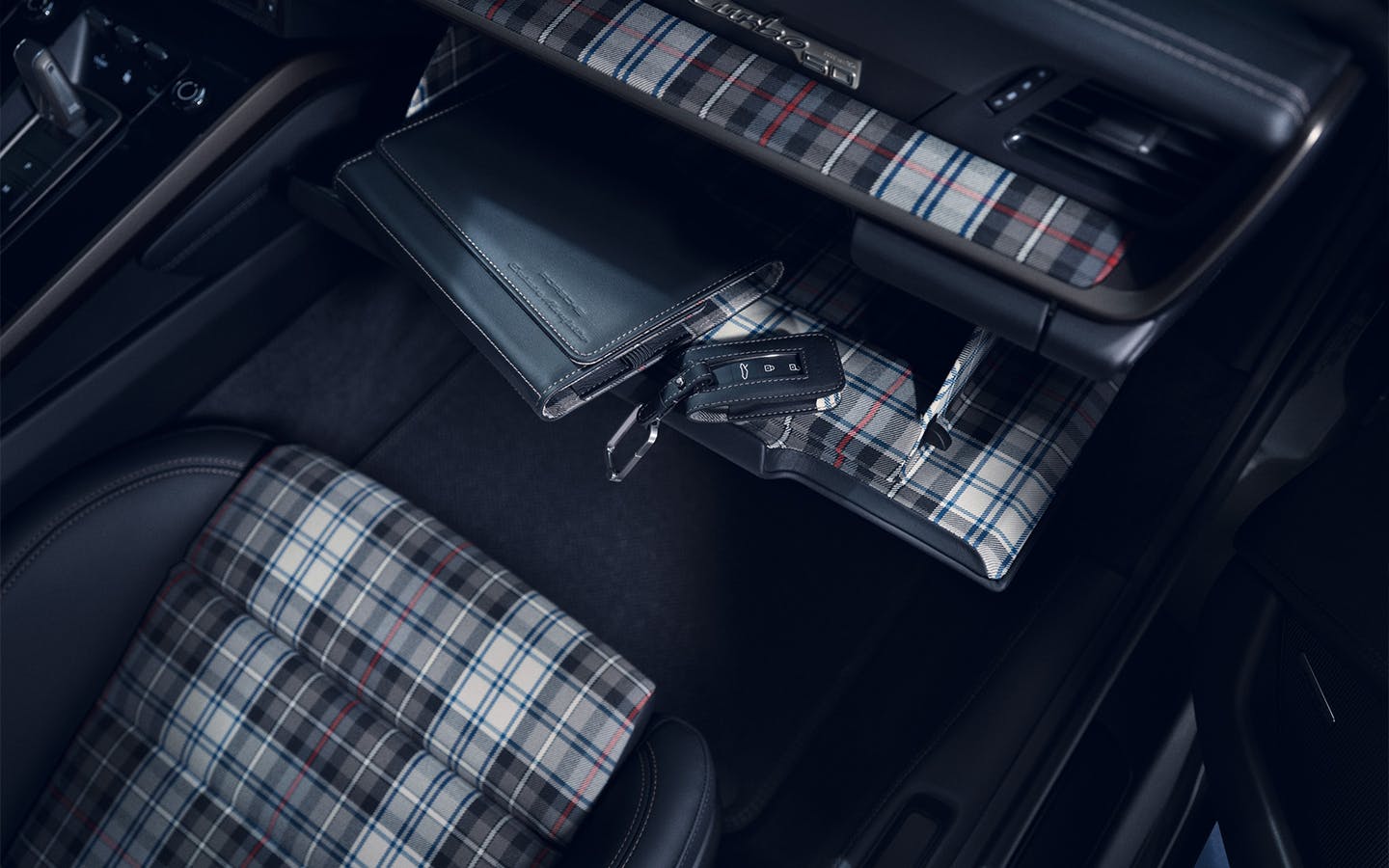 What is the Porsche tartan collection